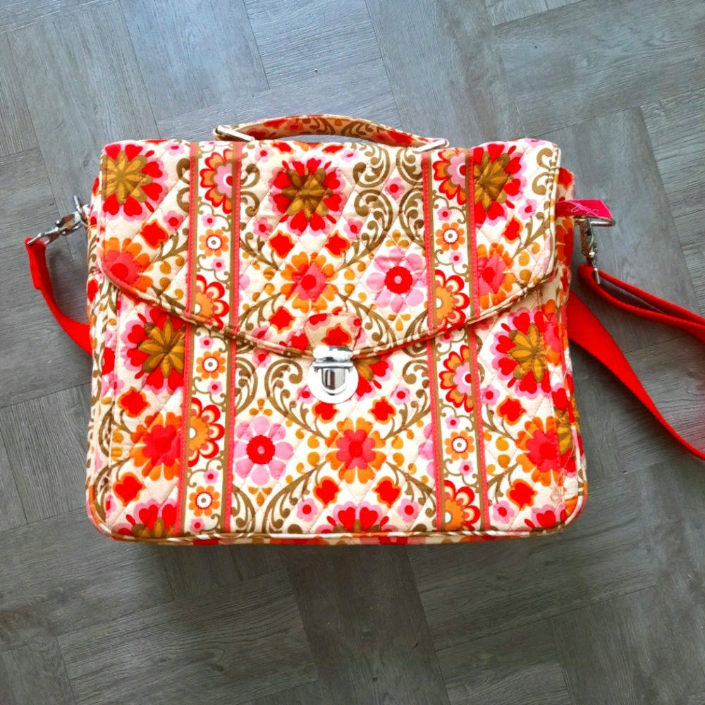 Vera Bradley laptop bag/briefcase